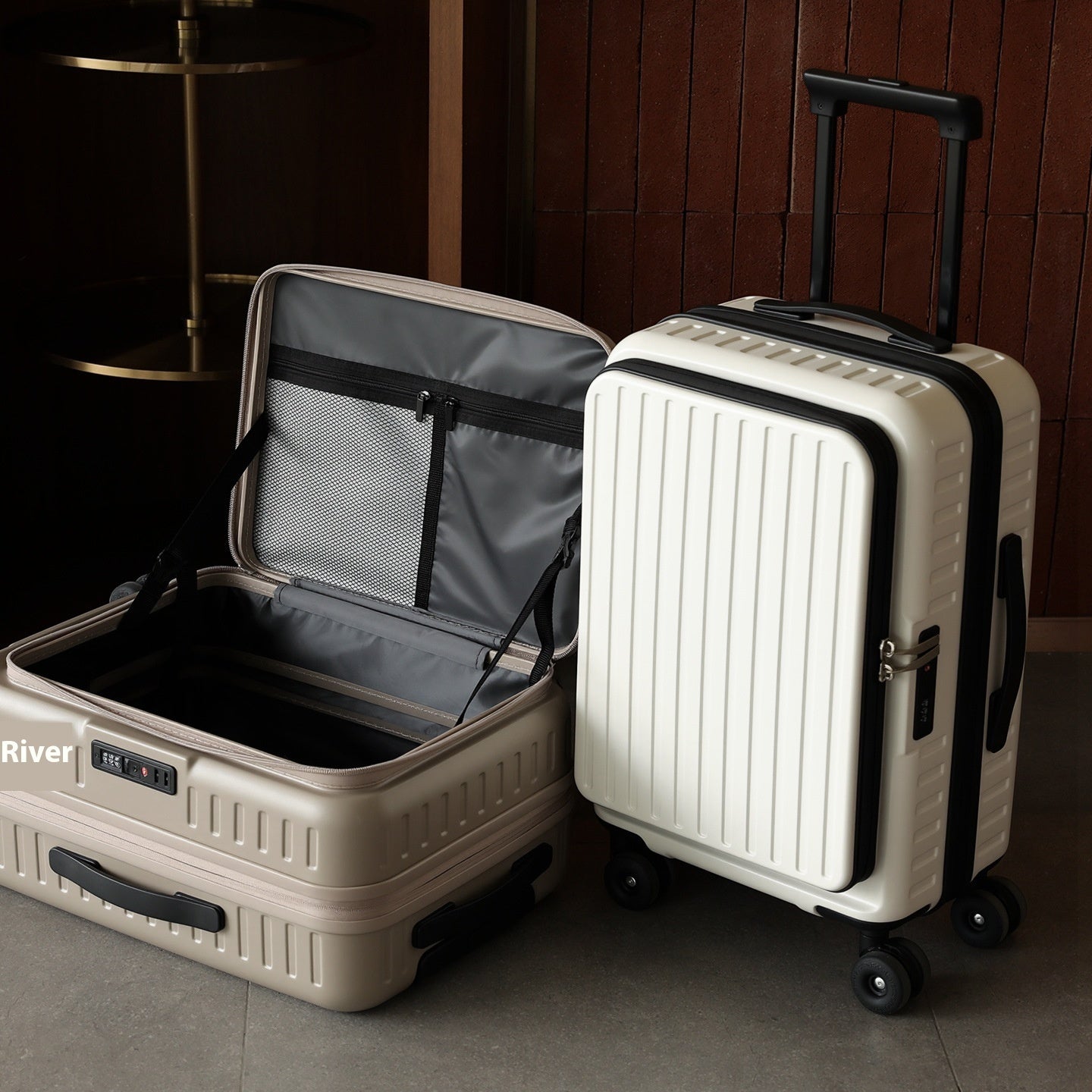 Boarding Password Travel Expandable Large Capacity Side Open Trolley Case
