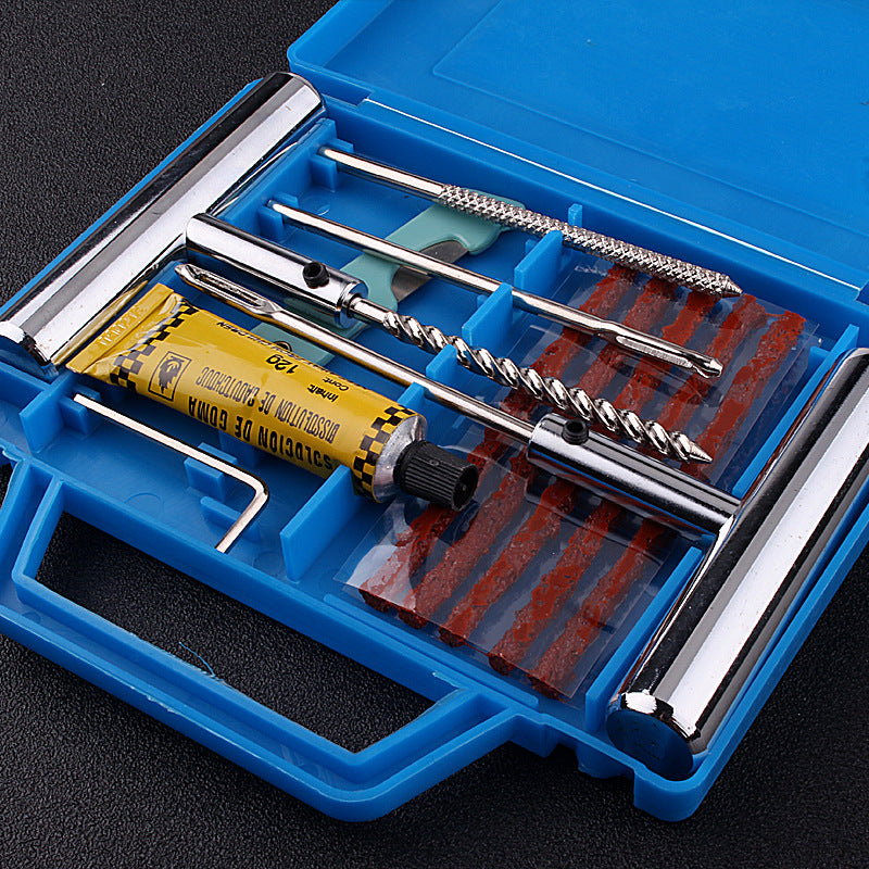 Car Tire Repair Rubber Strip Set