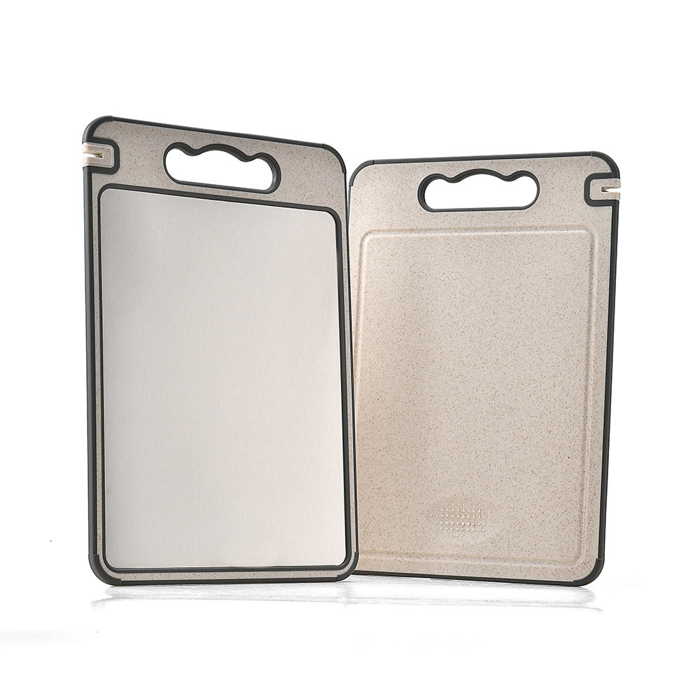 304 Stainless Steel Double-sided Cutting Board Household