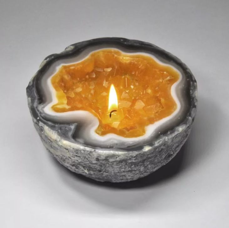 Bol Bougie Créatif Vintage Aromathérapie Artisanat en Résine