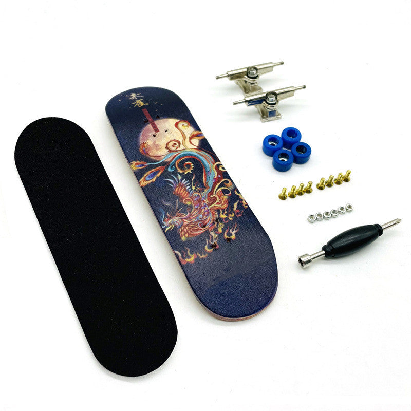 Finger Skateboard Maple Double Rocker