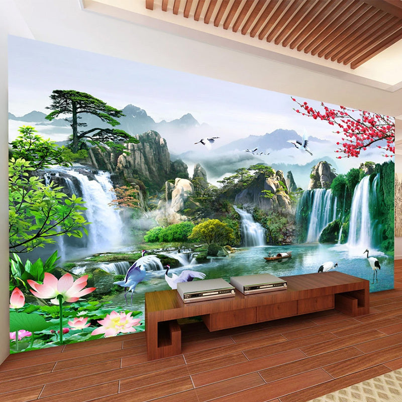 3d Three-dimensional Large Wallpaper Mural Living Room TV Background Wall