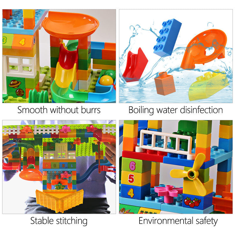 Compatible With Plastic Assembled Children's Educational Toy Blocks