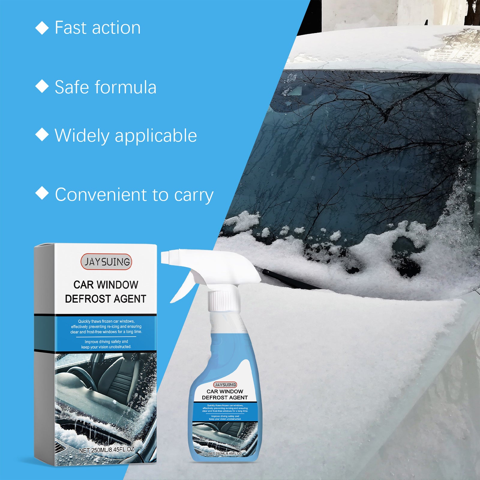 Car Window Defrosting Compound Car Windshield