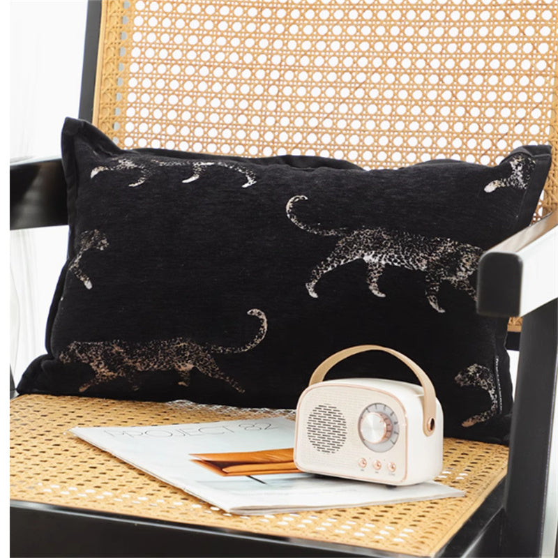 Leopard Couch Pillow Without Core Back Cushion