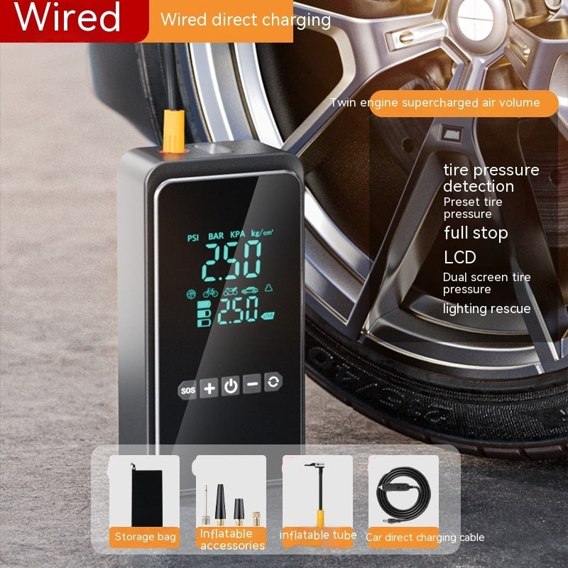 Portable Car Inflating Tool Tire Car Quick Charge