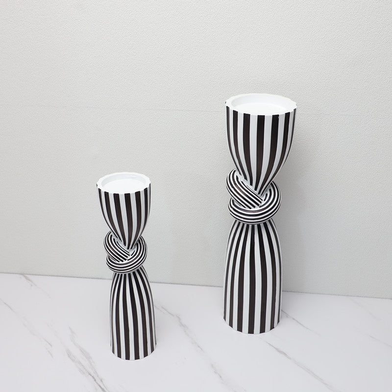 Knotted Candle Holder Resin Ornaments