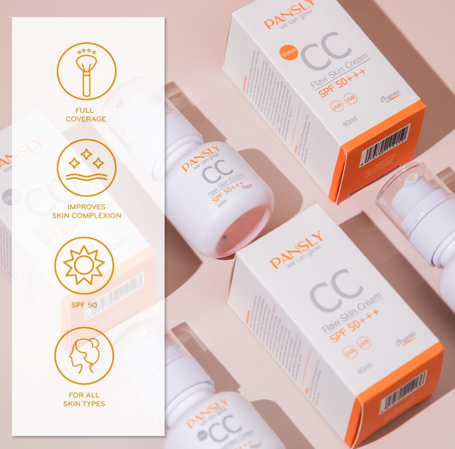 Women's Facial Natural Core Cream Facial Repair