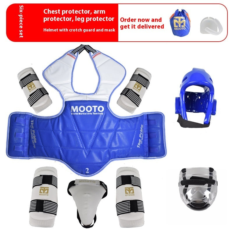Taekwondo Protective Gear Thickened Combat Equipment Complete Set
