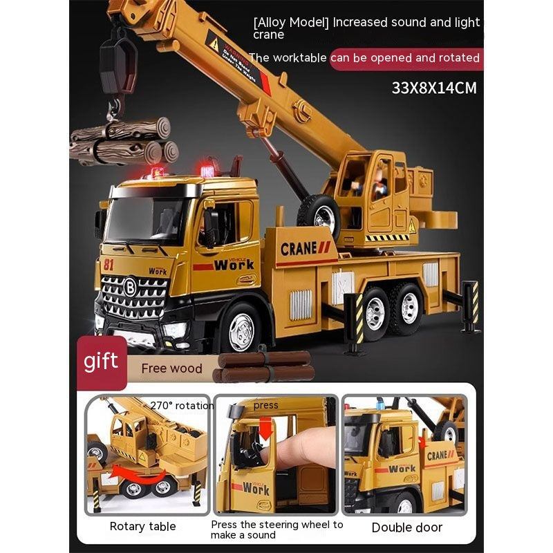 Crane Large Toy Boy Crane Simulation