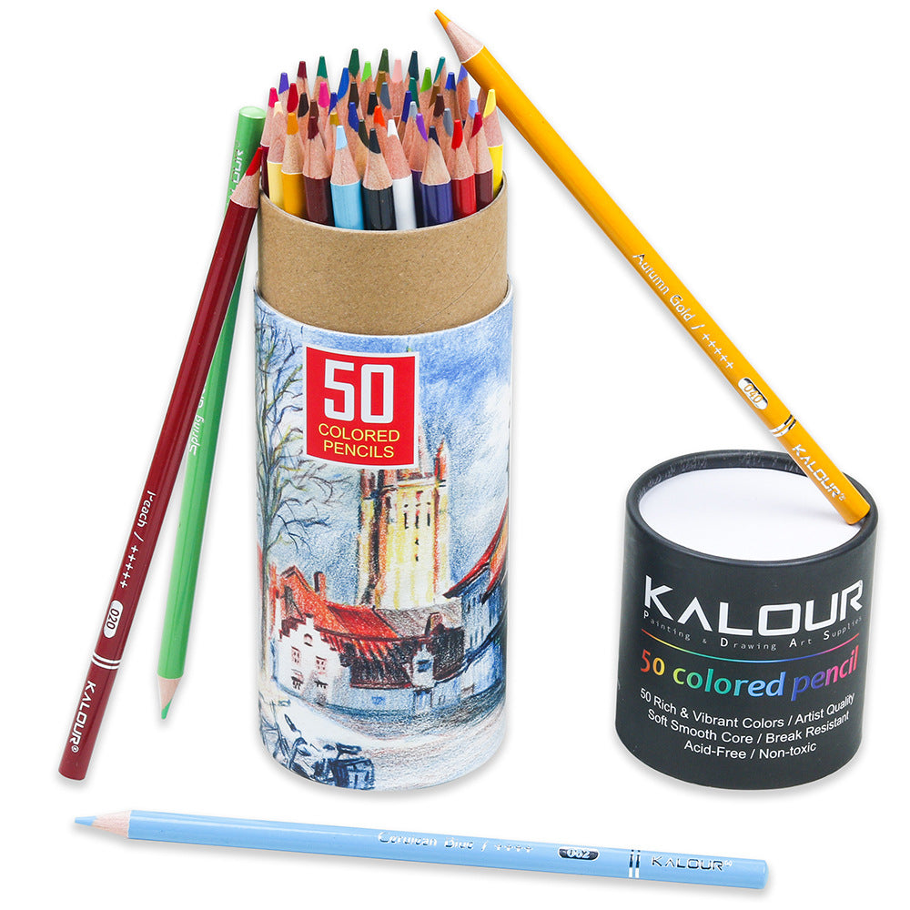Hand Painted Graffiti Colored Pencil Set