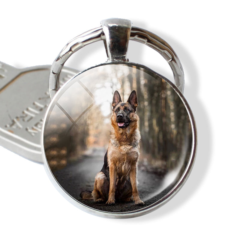 Fashion Personality Time Gem Creative Keychain