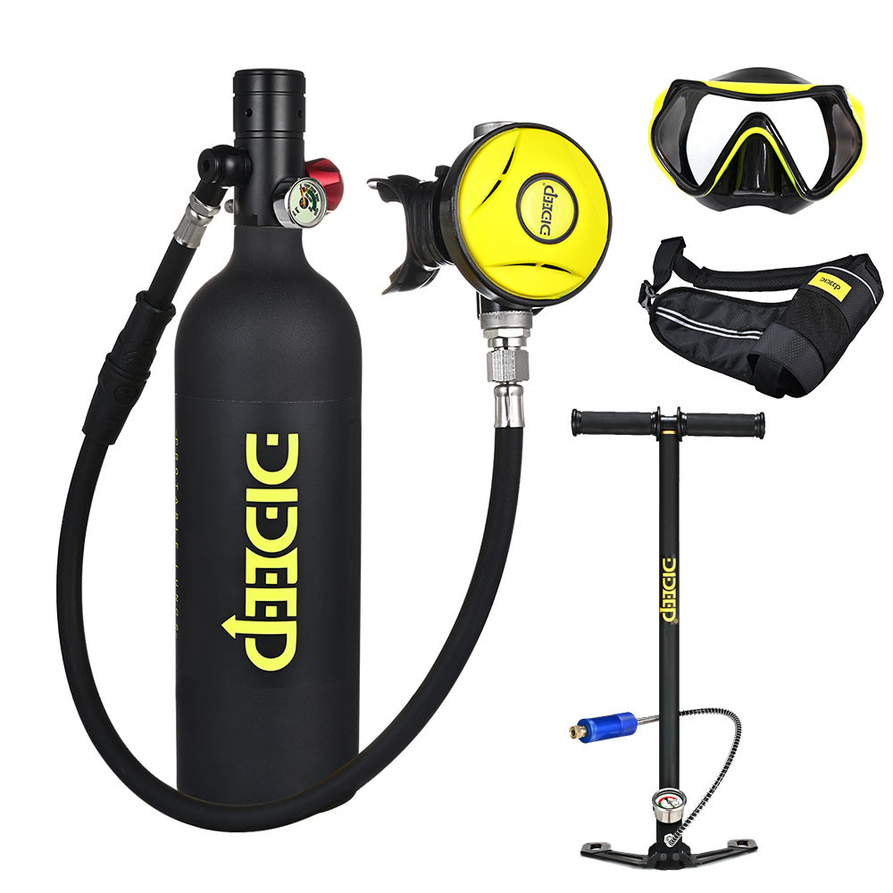 X4000Pro Underwater Respirator Diving Oxygen Cylinder 1L Capacity Portable Diving Respirator