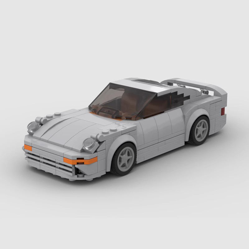 MOC-74341 Vehicle Series Building Blocks Porsche Racing Car Parts Puzzle