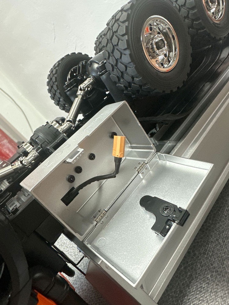 Alloy Remote Control Dump Truck Engineering Transport Vehicle Toy