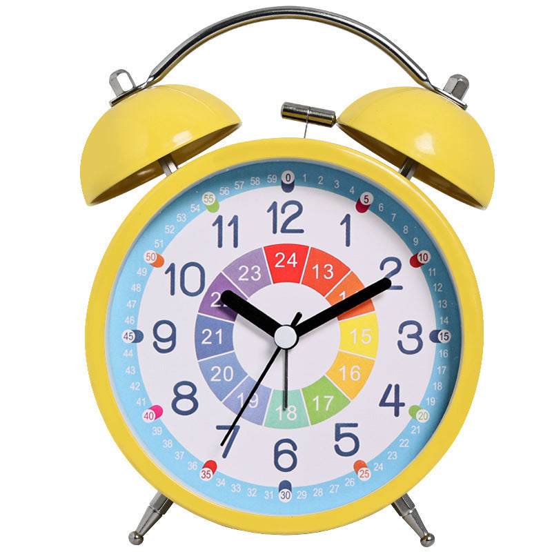 Silent Desktop Creative Cartoon Luminous Alarm Clock