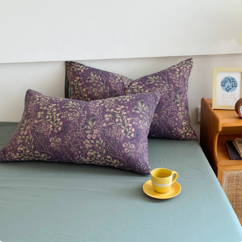 Four-piece Cotton Double-layer Bedding Set
