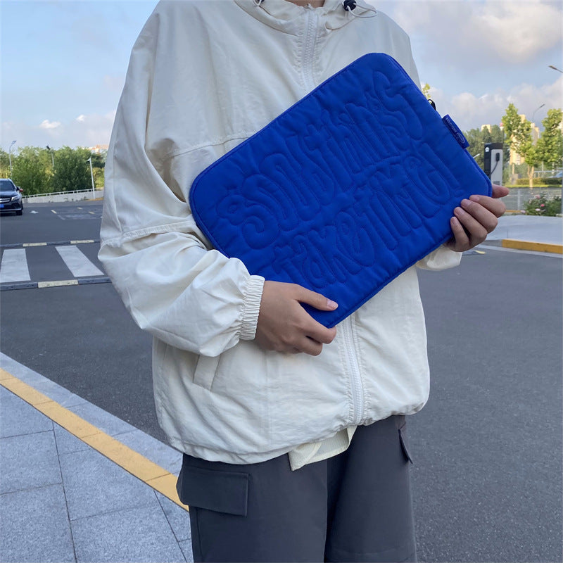 Embroidered Laptop Tablet Liner Storage Bag