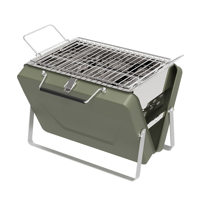 Barbecue pliant portable d'extérieur pour la maison
