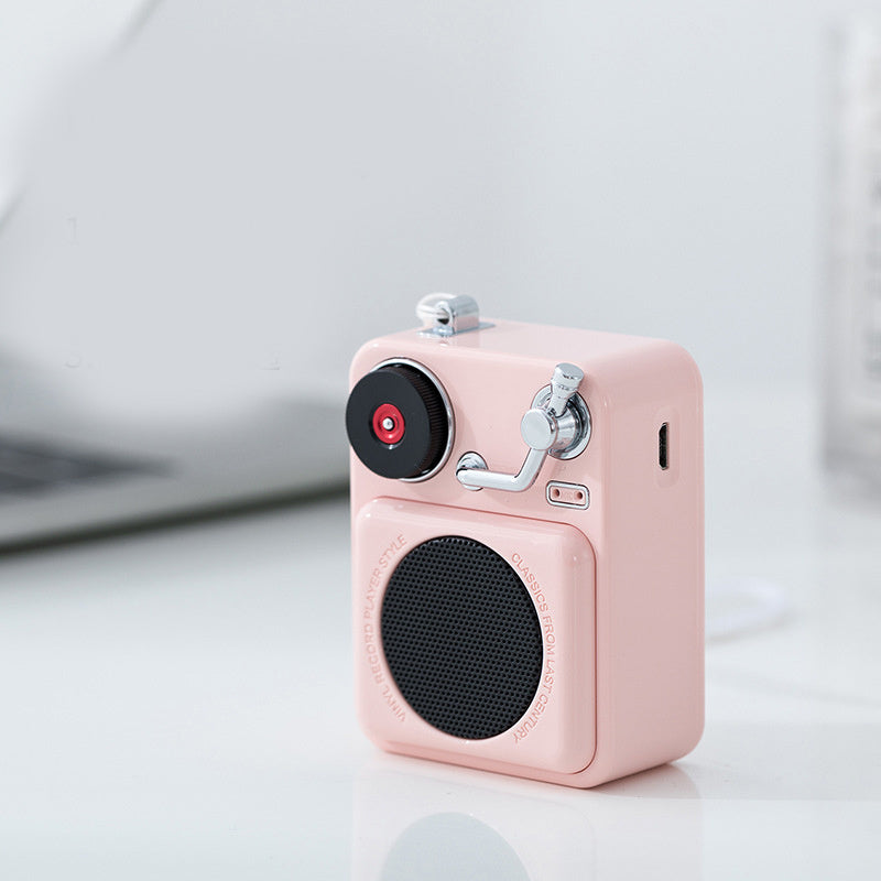 Creative Retro Subwoofer Portable Outdoor Audio