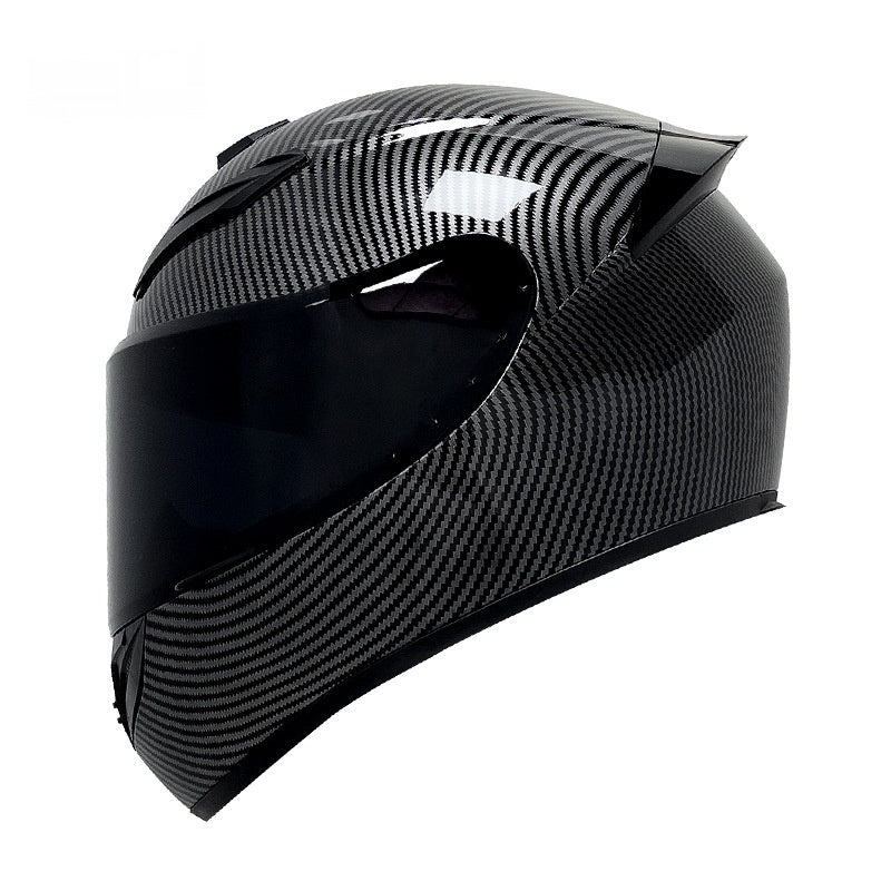 Winter Personality Motorcycle Helmet Four Seasons Knight Bluetooth Locomotive Full Face Helmet