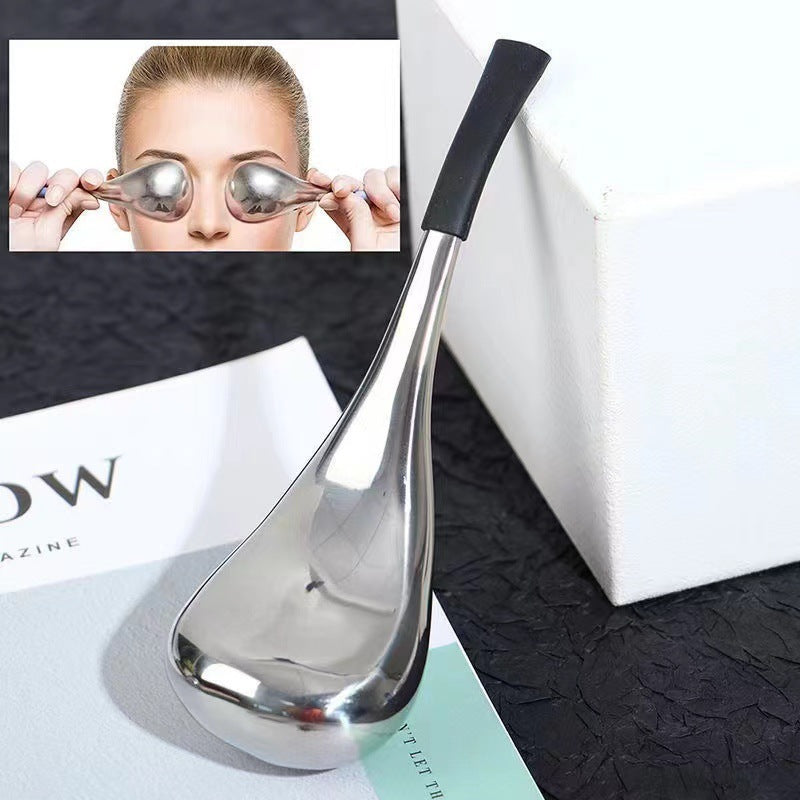 Stool-shaped Stainless Steel Ice Wave Ball Beauty Ice Hockey Ice Ball Face Beauty Ball