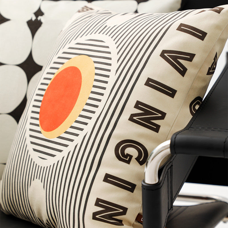 Bauhaus Art Pillow Sofa Living Room Bay Window Cushion