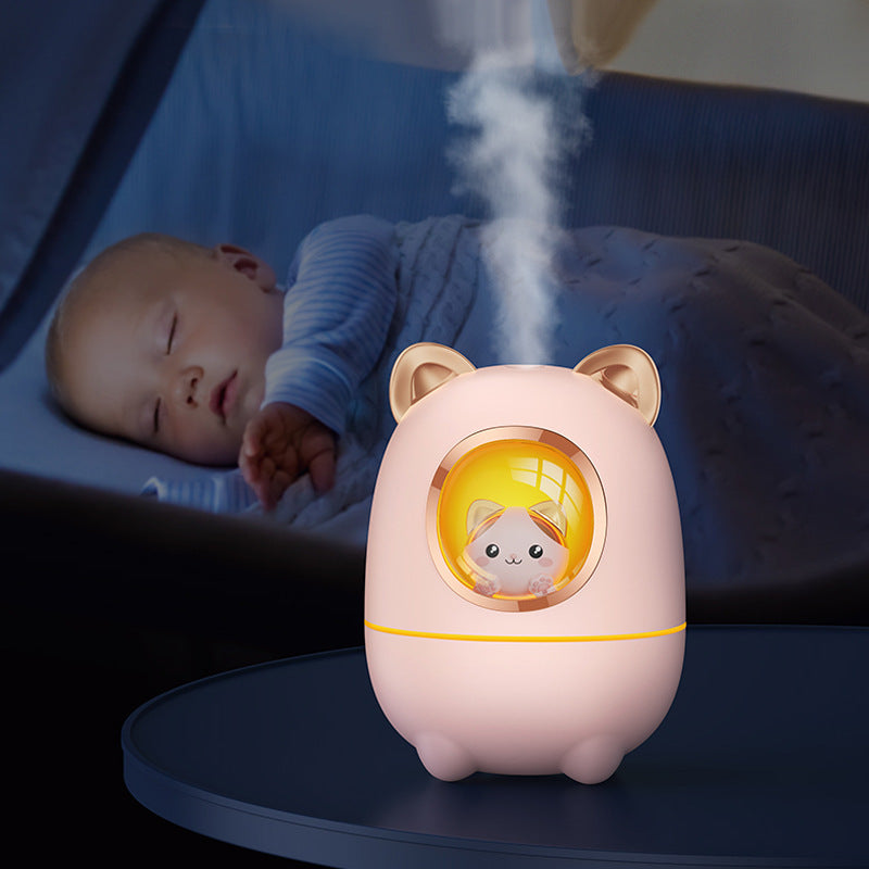 Home Office Mini USB Ambient Light Humidifier