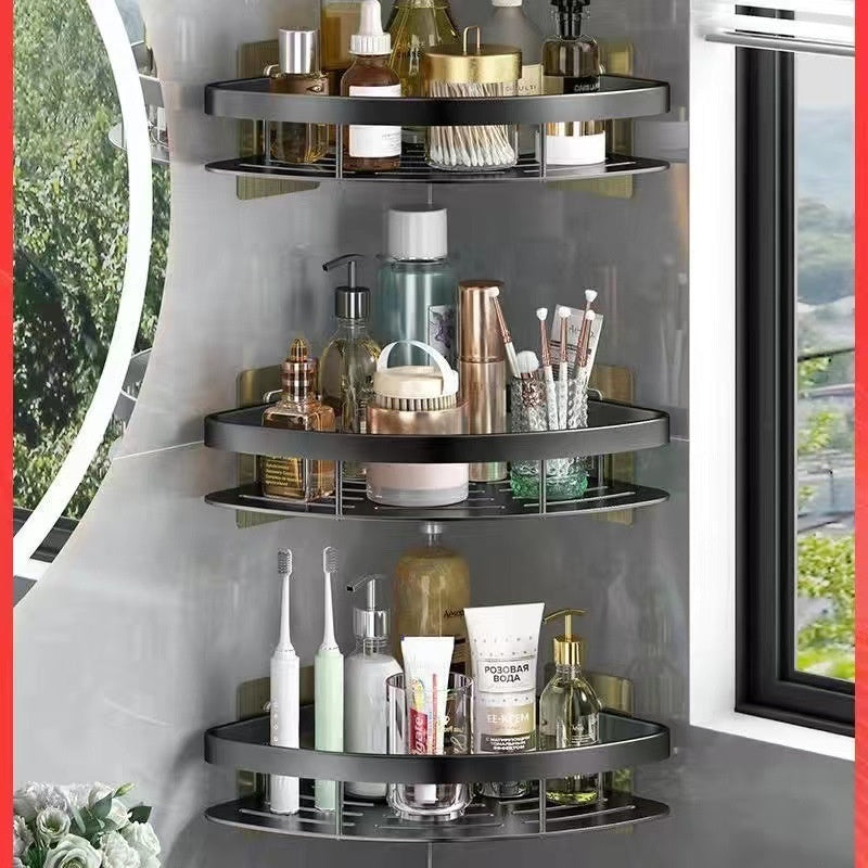 Wall-mounted Seasoning Rack Sink Draining Rag Rack Kitchen Domestic Sink Sponge Hanging Basket
