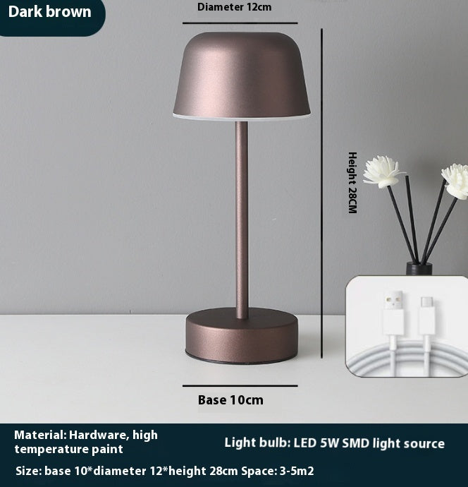 Lampe de chevet petite lampe de nuit champignon atmosphère de sommeil protection des yeux méduse chambre