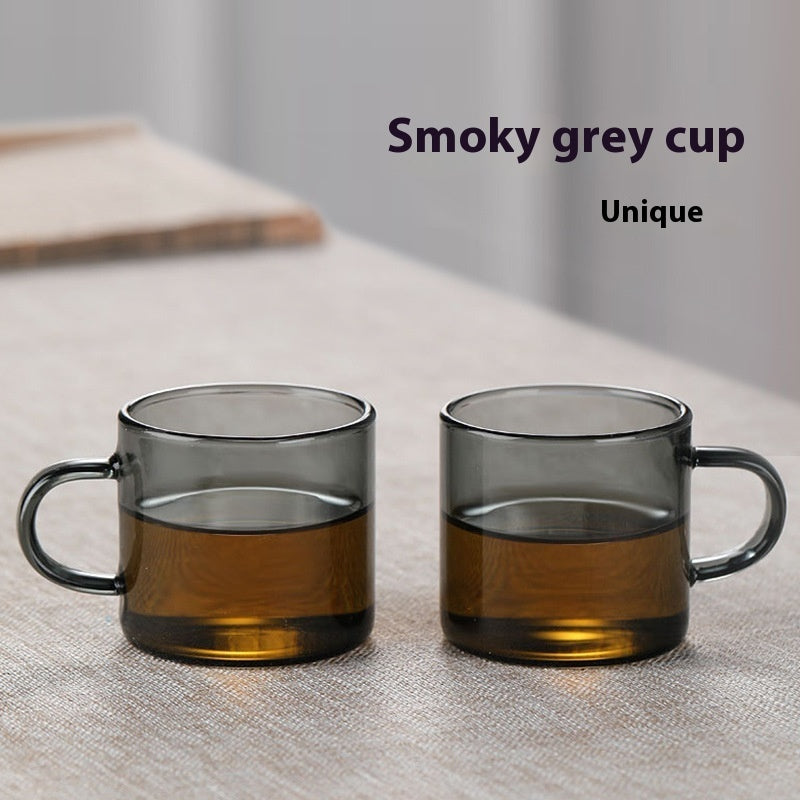 Glass With Handle Household High Temperature Resistant Tea Cup