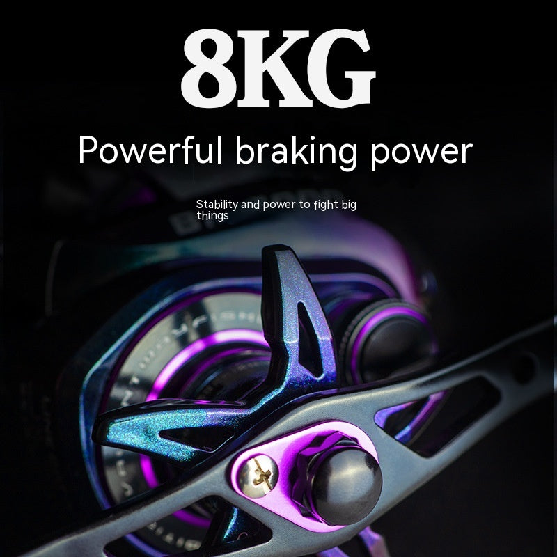 Colorful Strong Magnetic Brake Water Drop Fishing Wheel Fishing Gear
