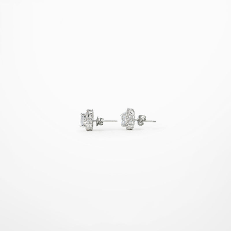 Trendy Men And Women Diamond And Rhinestone Stud Earrings