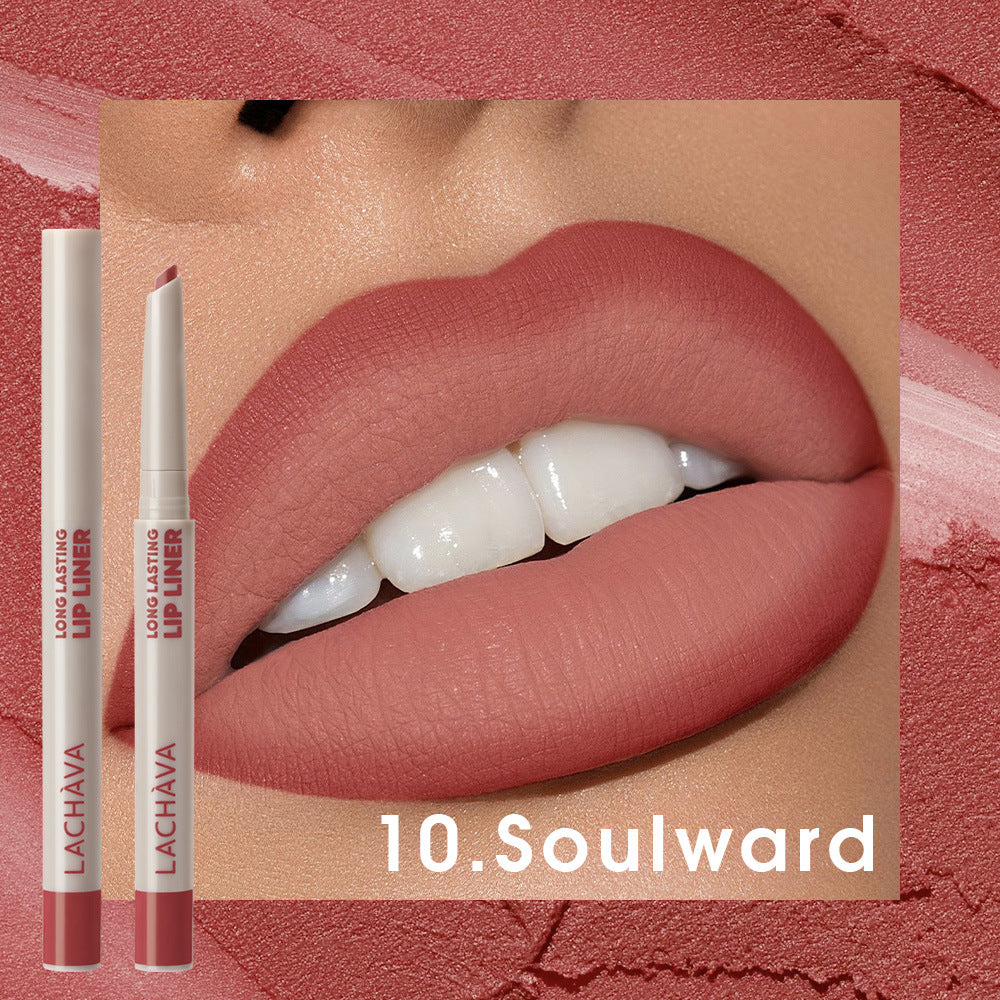 Waterproof And Durable Colored Velvet Matte Lip Liner