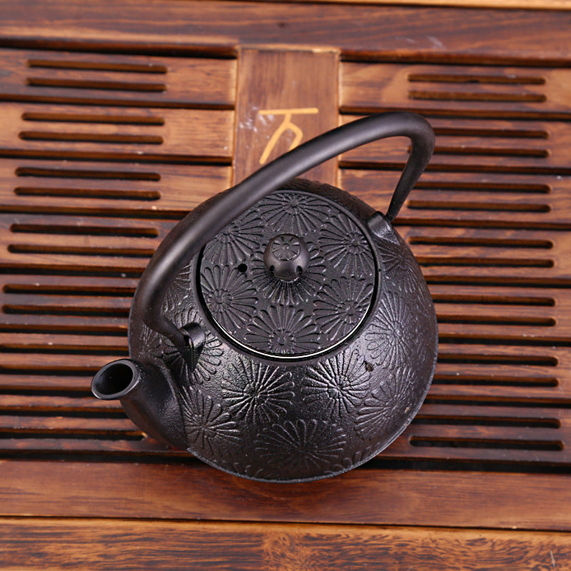 Household Tea Brewing Tea Brewing Pot Single Teapot Boiled Cast Iron Electric South Half-handmade Raw