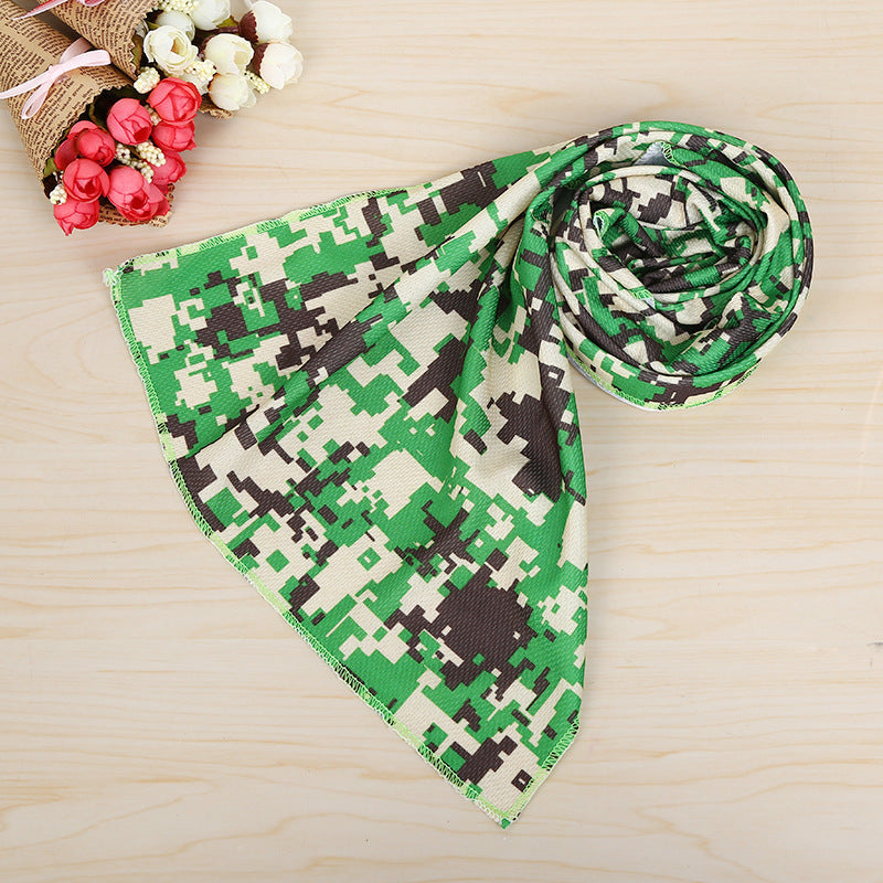 Printed Camouflage Cool Towel Cool Down Sports Towel