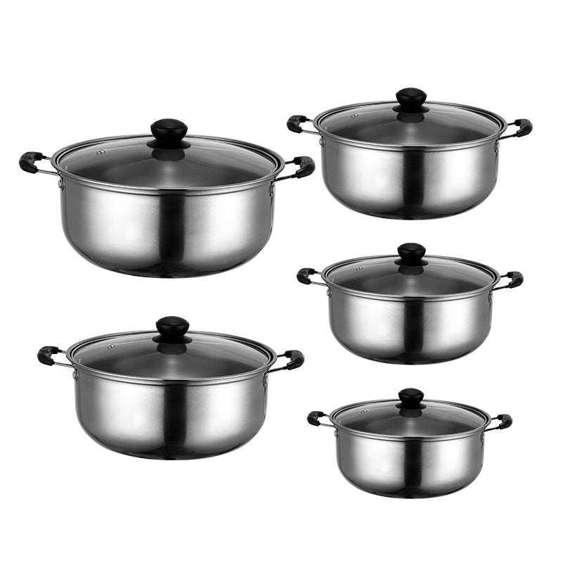 Soup Pot Steamer Combination Suit Induction Cooker Universal