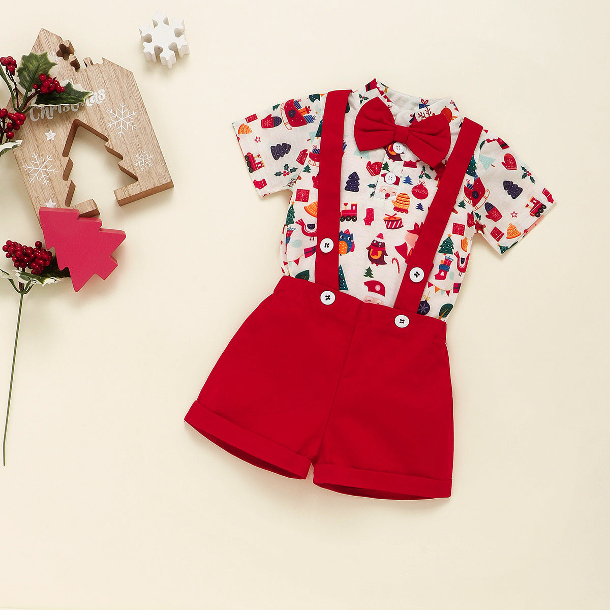 Fashion Two-piece Suit Children's Gentleman Suit