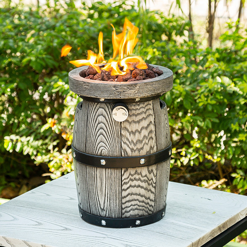 Cheminée décorative d'intérieur avec flammes réelles