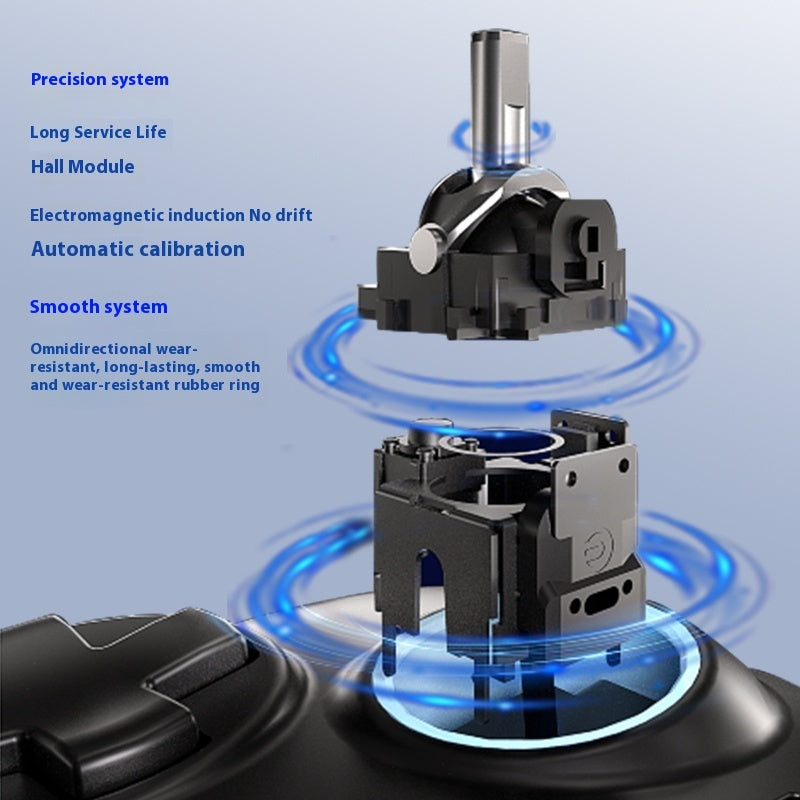 Bluetooth Gamepad Symmetrical Rocker Black Computer