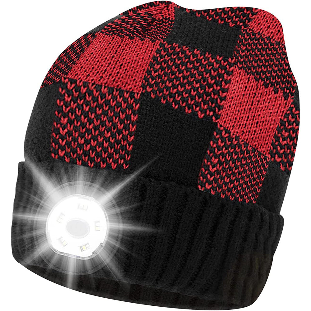 Bluetooth 5.0 Binaural Stereo LED Knitted Hat