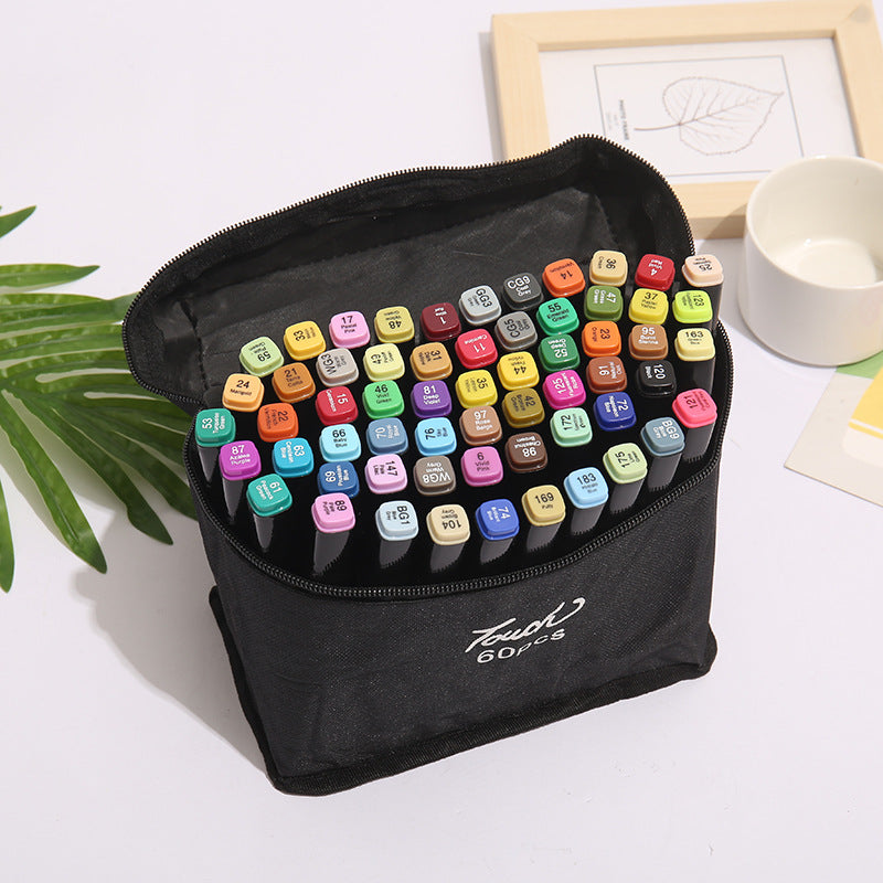 Double-ended Marker Oil-based Watercolor Pen Painting