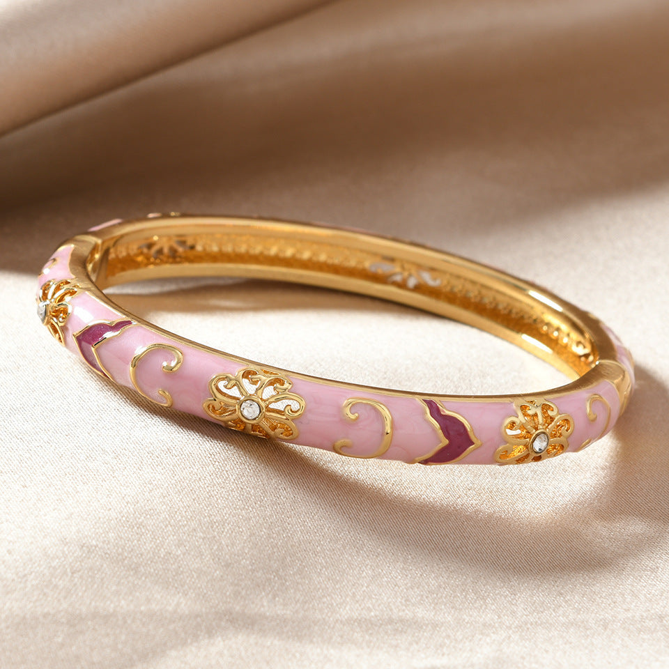 Enamel Fashion Bracelet For Women