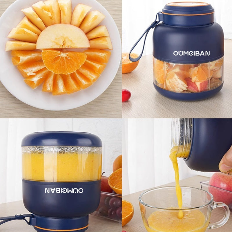Tasse de centrifugeuse électrique portable sans fil, petites tonnes de jus en barils