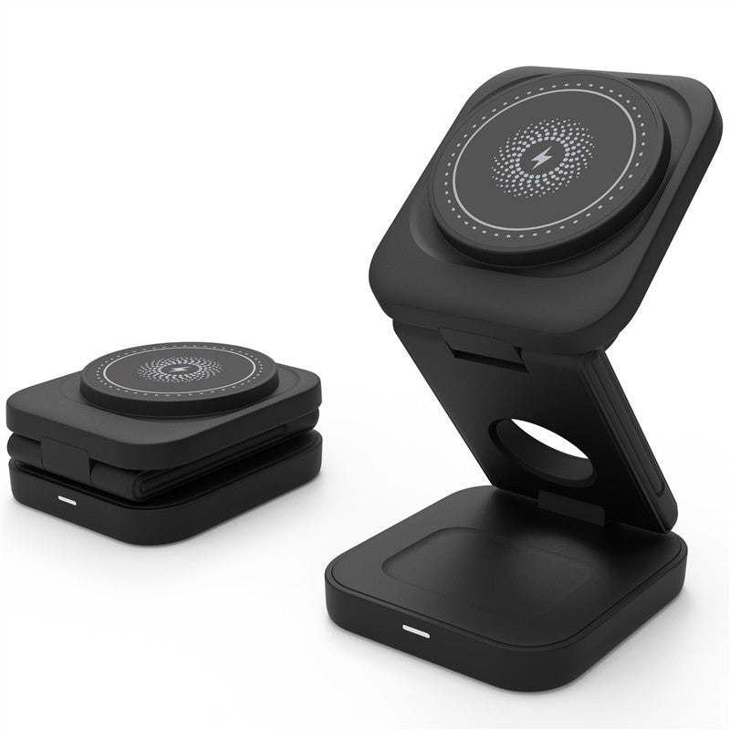 Three-in-one Magnetic Wireless Charger Folding