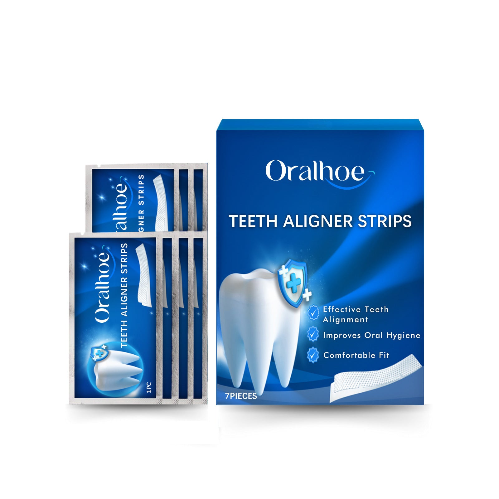 Teeth Beautiful Tooth Teeth Strips Cleaning Plaque Stain Dazzling White
