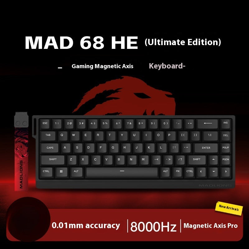 MAD6068 HE Mad68pro E-sports Magnetic Axis Keyboard
