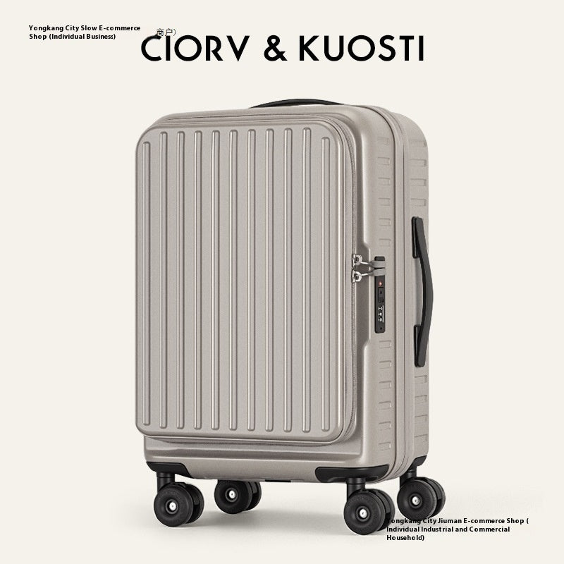 Boarding Password Travel Expandable Large Capacity Side Open Trolley Case