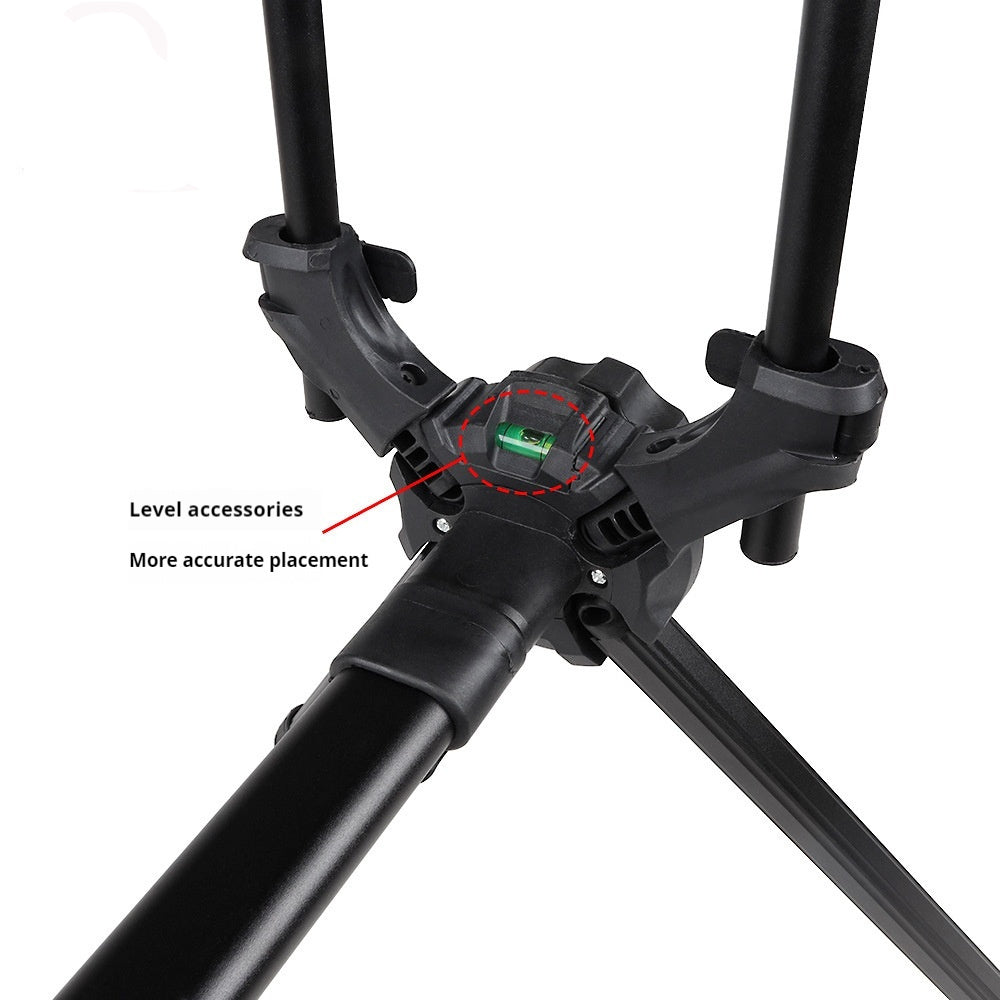 Fishing Rod Bracket Aluminum Alloy Main Body Quick And Portable Installation Fishing