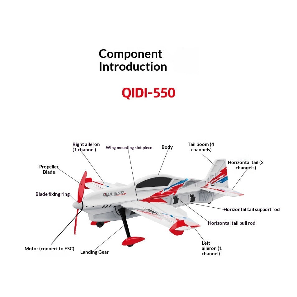 Electric Remote-controlled Foam Airplane Toy